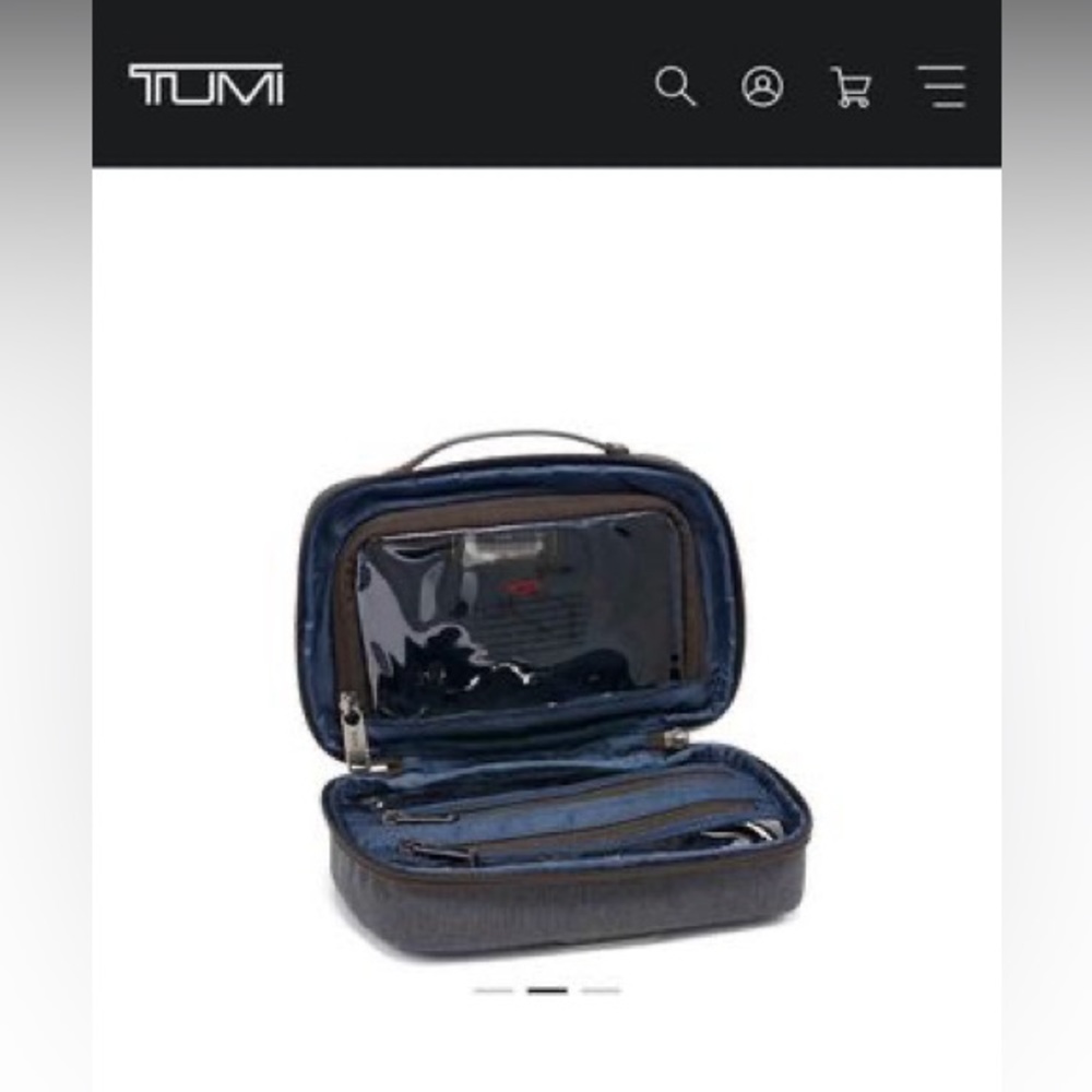 Tumi Alpha 3 split travel kit - Picture 3 of 4